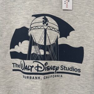 Disney Employee center Exclusive women’s gray pullover studio sweater medium